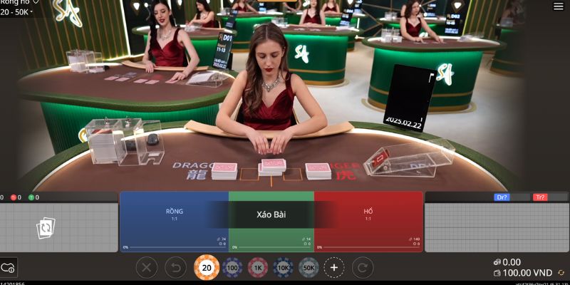 Game bài rồng hổ khá được ưa chuộng tại WW88